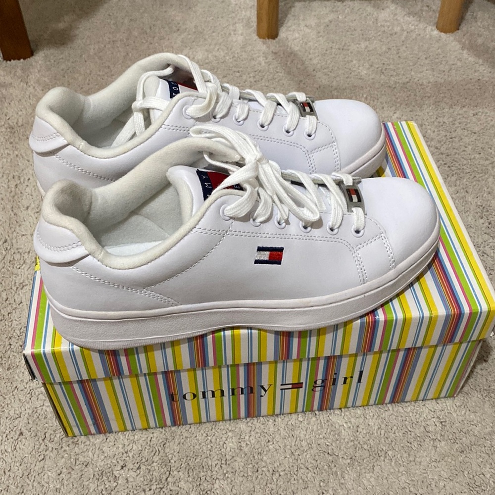 Tommy Hilfiger The Flag White Sneakers
